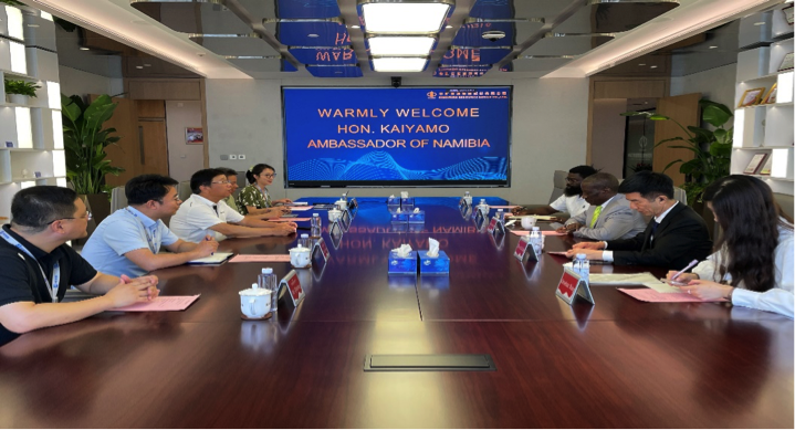 納米比亞駐華大使到訪威廉體育集團(tuán)總部