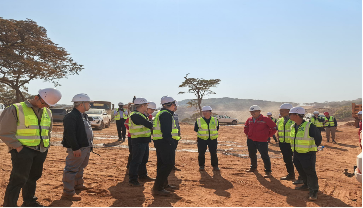 威廉體育集團董事長王平衛赴贊比亞 考察督導Kitumba銅礦項目建設